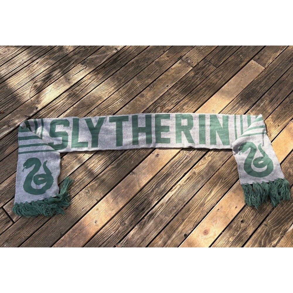 Harry Potter Slytherin Scarf 74” Green